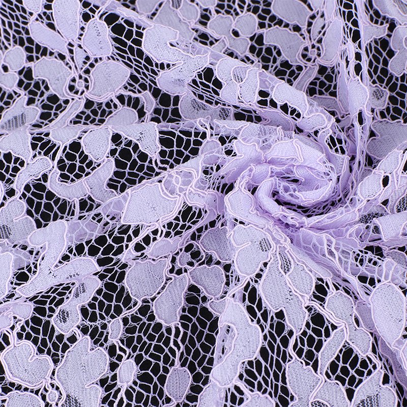 Lace Fabric Dress Floral Nylon for Women's Wear Wholesale Supplier 3